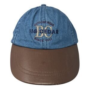 Outdoor Wear BC IIG-Cedar Since 1921 Baseball Cap Blue OS Adjustable Camp David